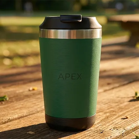 Branded travel mug